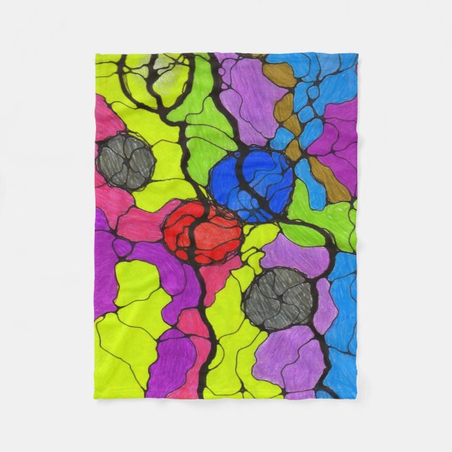 Love story fleecefilt (Framsidan)