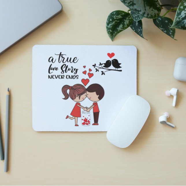 Love Story Mousepad Musmatta (Skapare uppladdad)