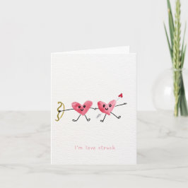 Love Struck Valentine's Day Card Tack Kort