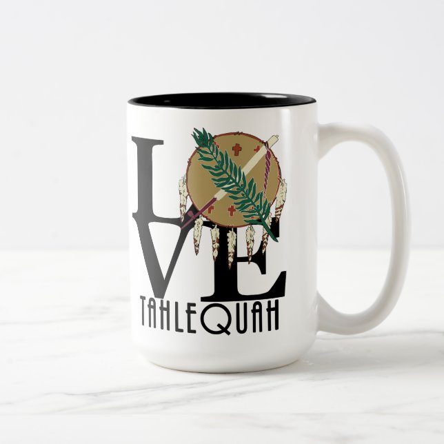LOVE Tahlequah 15oz Två-Tonad Mugg (Höger)