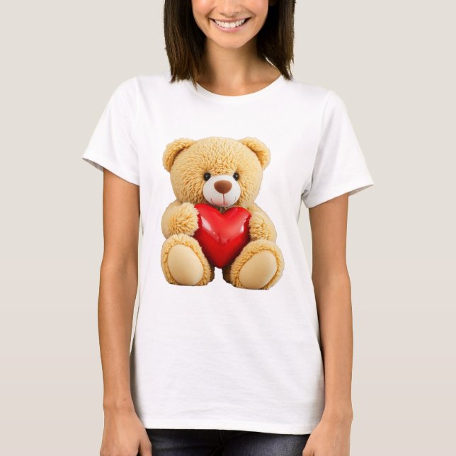 Love Teddy T Shirt (Framsida)