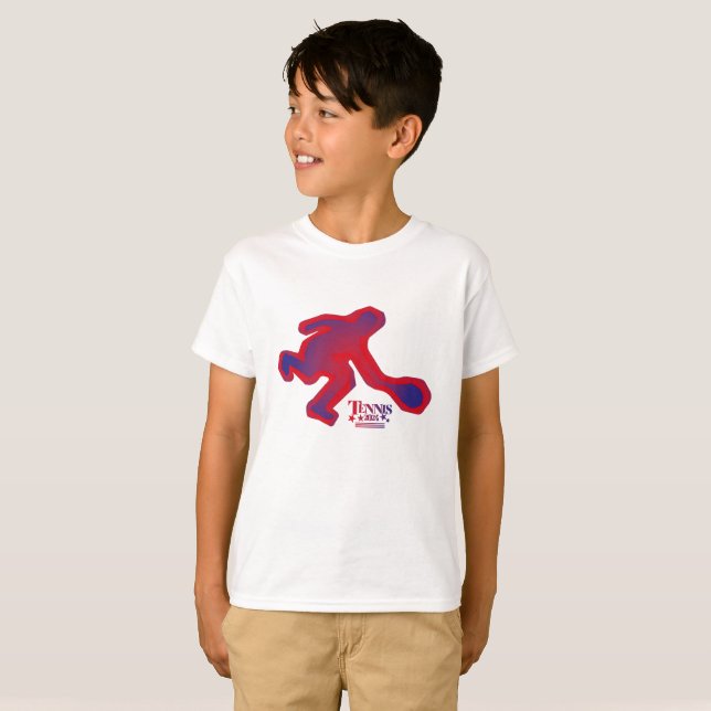 LOVE TENNIS BY MASANSER PIXELAT T SHIRT (Hel framsida)