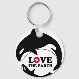LOVE THE EARTH NYCKELRING