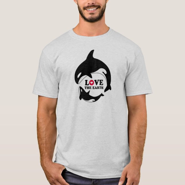 LOVE THE EARTH T SHIRT (Framsida)