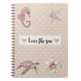 Love the sea Notizbuch Anteckningsbok