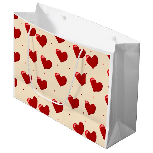 Love-Themed Gift Bag (Framsidan Vinklad)