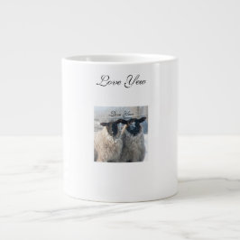 Love Themed Mug for Valentine's Day, Anniversaries Jumbo Mugg