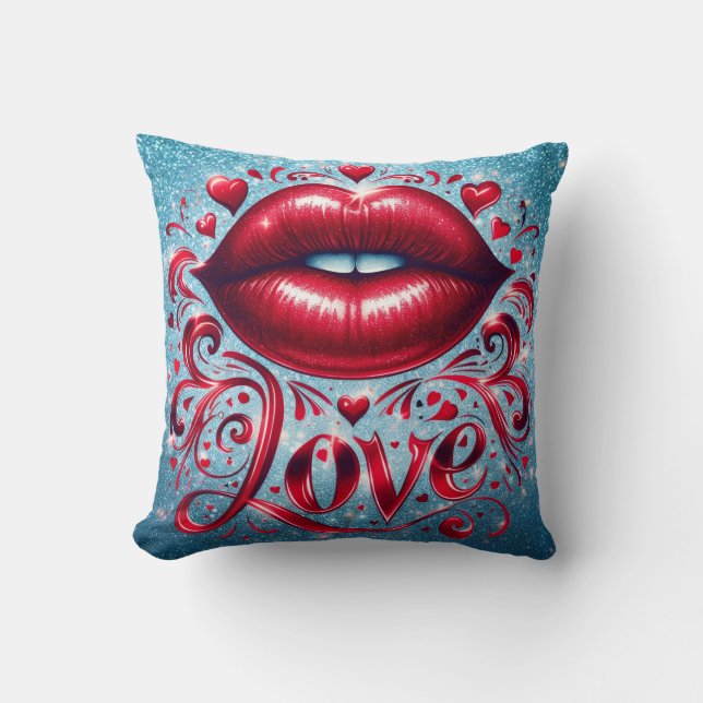 Love Throw Cushion Kudde (Framsida)