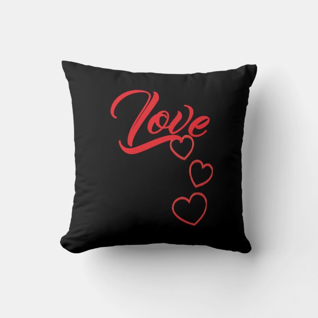 Love Throw Pillow Kudde (Framsida)