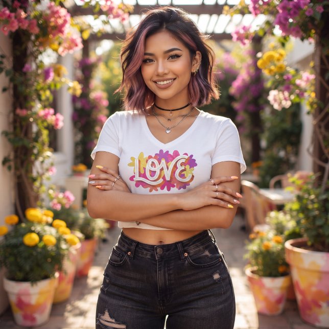 LOVE Tri-Blend T-shirt (Skapare uppladdad)
