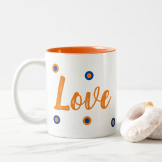 Love Två-Tonad Mugg