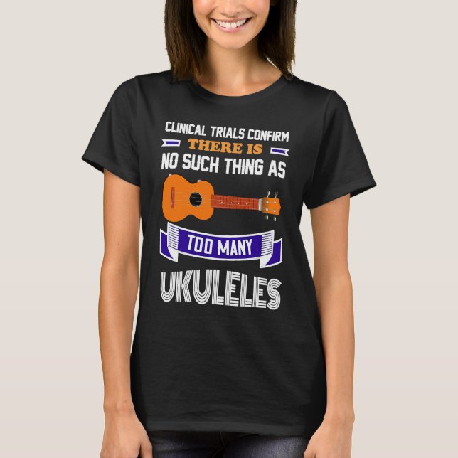 Love Ukulele T Shirt (Framsida)