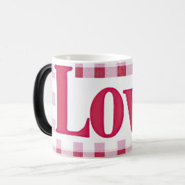 Love valentines magisk mugg