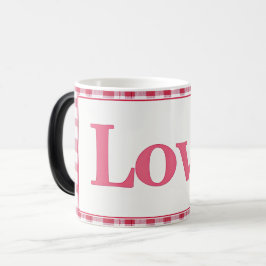Love valentines magisk mugg