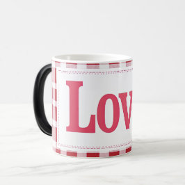 Love valentines magisk mugg