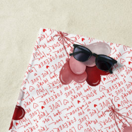 Love Vibes Beach Towel