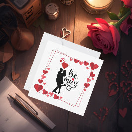 Love Vibes Personalized Flat Card Kort