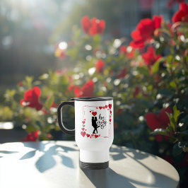 Love Vibes Personalized Travel Mug Resemugg