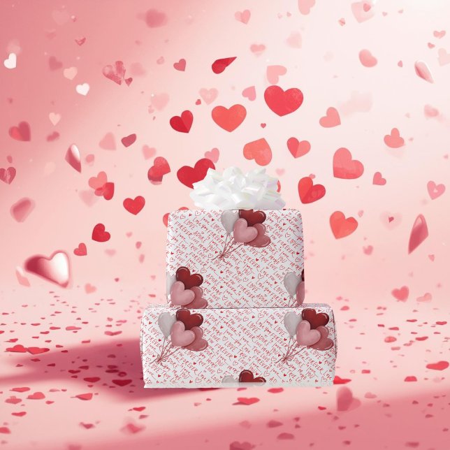 Love Vibes Wrapping Paper Presentpapper (Skapare uppladdad)