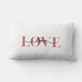 LOVE Wedding Accent Pillow Lumbarkudde