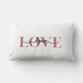 LOVE Wedding Accent Pillow Lumbarkudde