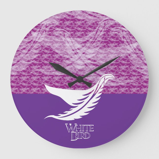 LOVE WHITE BIRD BY MASANSER STOR KLOCKA (Framsida)