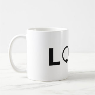 LOVE Wordmark Mugg Svart