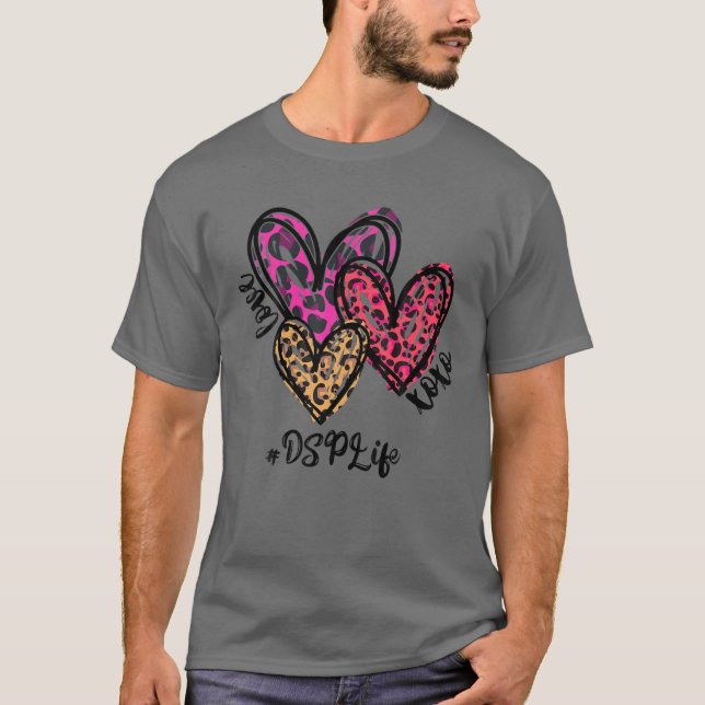 Love XOXO DSP Life - DSP Valentines T Shirt (Framsida)