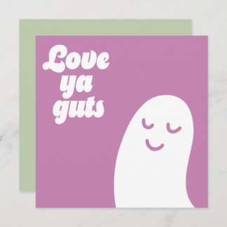 Love ya guts - Probiotic Valentine Julkort