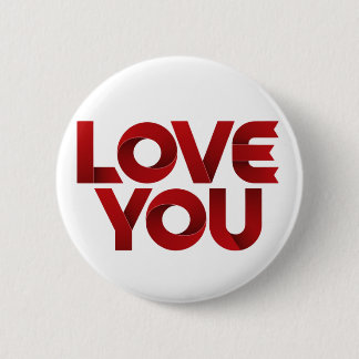 Love You – Bold Romantic Typography Knapp