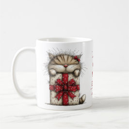 “Love You Fur-Ever” Cute Cat Gift Valentine Mug Kaffemugg