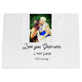 Love you Grandma photo name love message grandkids