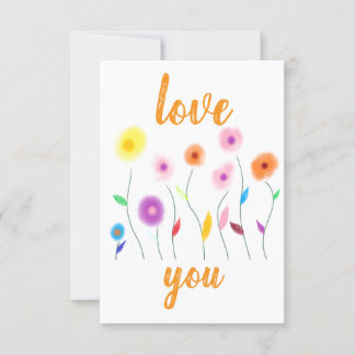 love you Invitation Inbjudningar