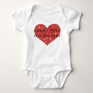 Love You Mama Personligt Namn Söt Modern T Shirt