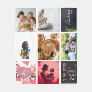 Love you Mom Fleecefilt