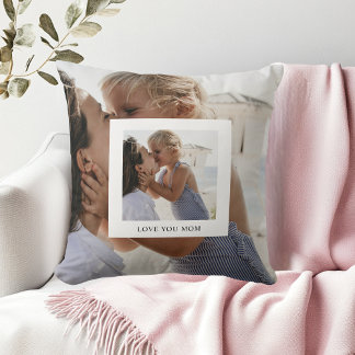 Love You Mom Foto Kudde