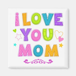Love You Mom Magnet