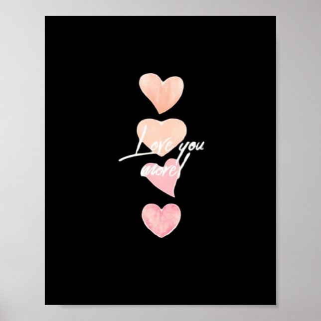 Love You More Romantic Vibe  Poster (Framsidan)