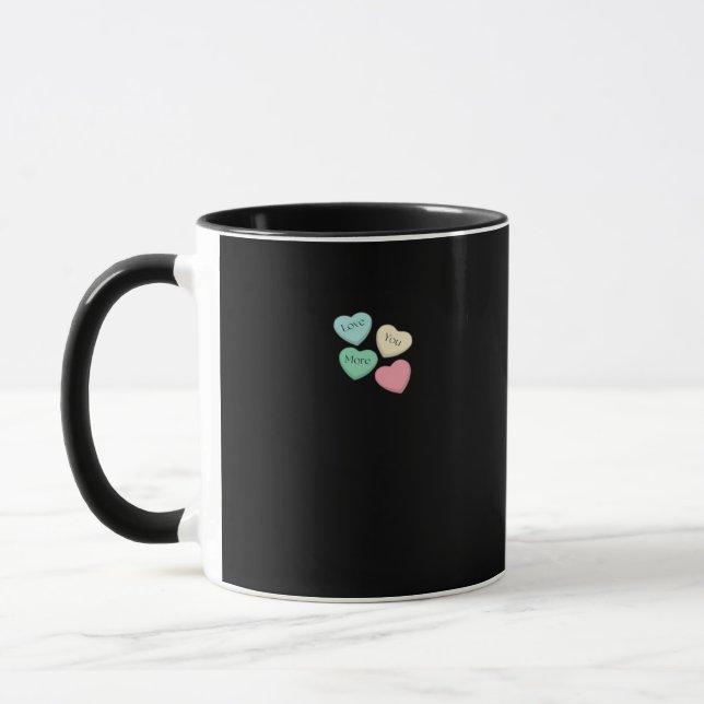 Love You More Signaturdesign  Mugg (Vänster)