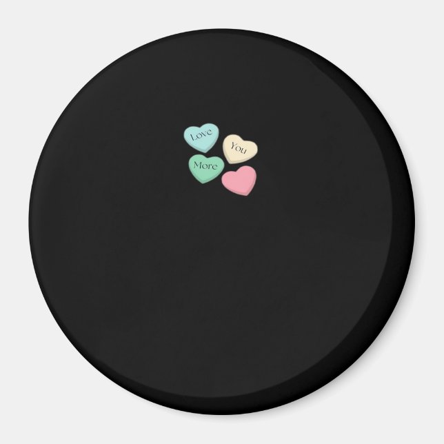 Love You More Signature Design  Magnet (Framsidan)