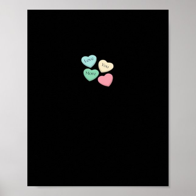 Love You More Signature Design  Poster (Framsidan)