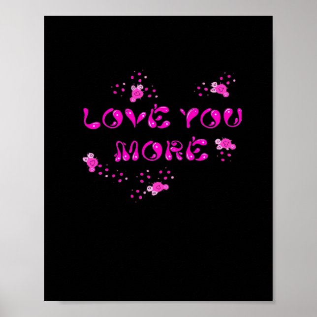 Love You More Visual Style  Poster (Framsidan)