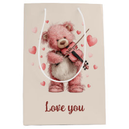 Love You Teddy med fiol