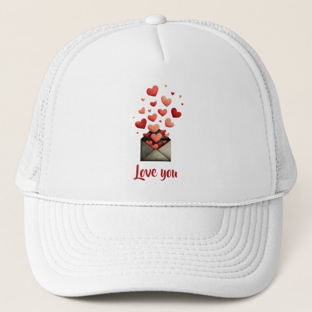 Love You Valentine Envelope Design Keps (Framsida)
