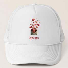 Love You Valentine Kuvert Design Keps