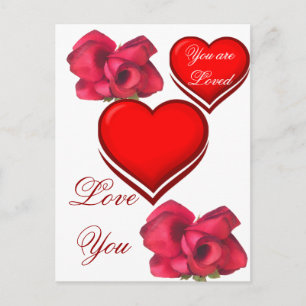 Love You_ Vykort