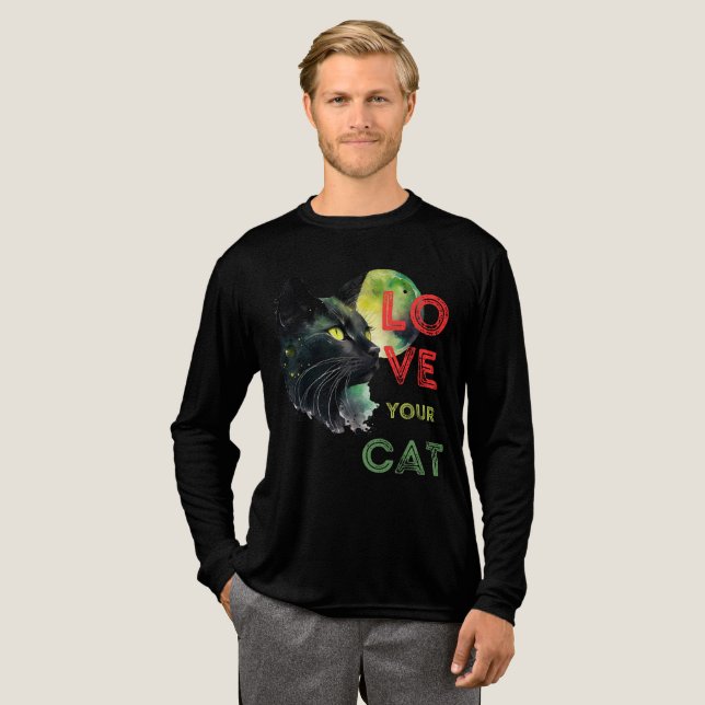 Love your cat t shirt (Hel framsida)