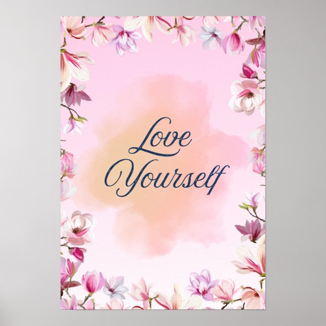 Love Yourself Attractive Poster (Framsidan)