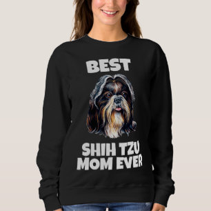 Loveable Cute Shih Tzu Hund Best Mamma Relaxed Fit T Shirt