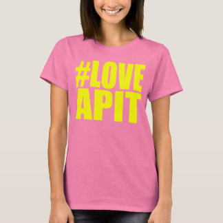 #LOVEAPIT Woman Gult AA T - ÖVRIGT TILLGÄNGLIGT FÄ Tee Shirt